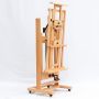 High quality creative H frame professional artist studio easel with wheels