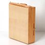 High quality adjustable wood desktop easel with storage drawer for kids