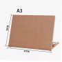 Hot selling high quality beech portable art desktop easel for kids