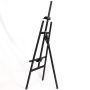 Hot selling simple beginner wooden flooring painting easel display easel for KIDS