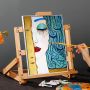 High quality wooden folding easel sketch mini desk art easel