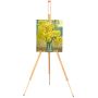 Hot selling high quality beech painting art student outdoor portable tripod easel