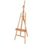 High quality beginner easy to carry wooden tripod display stand easel