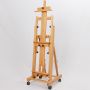 Wholesale custom high quality beech wood artist painting studio easel