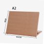 High quality simple wooden tabletop student painting easel A2