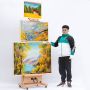 High quality artist big master wooden artist painting studio easel