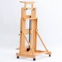 High quality wood easel for artists with different angles adjustable