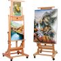 Factory direct sales professional master easel multifunctional beech wood easel