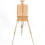 French Easel Painting Box Wooden sketch easel/stand for painting and display tripods