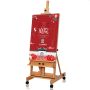 Factory selling advertising display rack, students professional painting easel