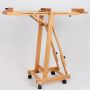 Professional painting easel Beech wood easel Art with castor easels