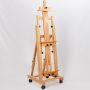 Professional painting easel Beech wood easel Art with castor easels