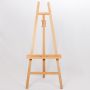Factory custom production tripod standing floor wooden easel folding easel