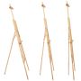 1.5m standing tripod wooden easel painting display easel