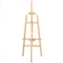 1.5m standing tripod wooden easel painting display easel
