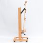Customized professional art master large studio wooden easel with hand rocker easel