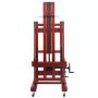 Multifunctional wooden professional floor large easel art students special wooden lifting easel