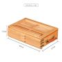 Desk portable wooden French box easel with drawer French easel