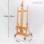 H type mobile advertising display stand students easel painting