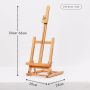 Wooden beech desktop easel portable folding mini-easel table small wholesale easel