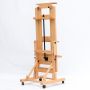 Factory custom high quality master wooden art easel adjustable wood table top easel