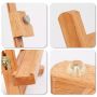 Wooden beech desktop easel portable folding mini-easel table small wholesale easel