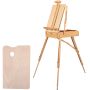 Artist Painter tripod portable wooden sketch box French easel