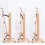 Factory sales beech wooden standing easels High quality multi-functional art easel