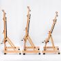 High quality single rocker wooden art Easel Master Art Easel display easel