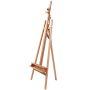 A-frame triangular wooden easel AD display easel