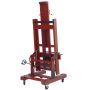 High quality professional master beech wood easel art professional with castor easel