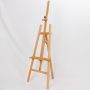 Adjustable height standing floor easel display easel for both children and adults