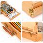 Single layer small wooden tabletop easel box easel
