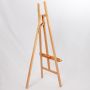 High quality three-legged standing wooden easel for children, display easel exhibition frame