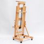 Master professional beech easel sketch painting display easel with wheels