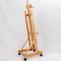 High quality and adjustable beech easel studio display easel