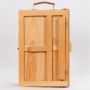 Three drawer wooden easel box desktop easel easy to carry