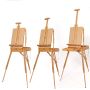 High quality French easel with storage box tripod standing easel