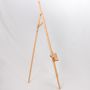 High quality three-legged standing wooden easel for children, display easel exhibition frame