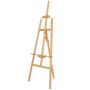 Hot Sale 150cm Multiple Colour Tripod Wood Painting Display Floor Easel Artist A-Frame Adjust Wooden Studio Easel