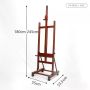 Supplier's ground easel painting can be mobile adjustable advertising display easel