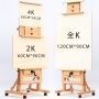 High quality artist master level easel with adjustable angles