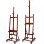 Supplier's ground easel painting can be mobile adjustable advertising display easel