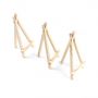 Wood Mini Canvas Easel Tripod Stand for Display