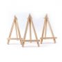 Wood Mini Canvas Easel Tripod Stand for Display