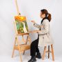 Factory custom wooden drawer folding easel children adult painting training professional easel