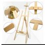 Foldable Wedding Easel Mini Canvas with Easel for Children, Artist Painting