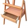 Solid Wood Easel Drawer Type Wooden Bracket Type Children Adult Oil Painting Sketch Beech Wood Studio Easel