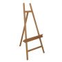 Wholesale Free Sample 122*21*61cm Best Quality Wood Painting Lyre Easel For Children
