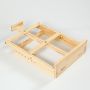 Freely retractable children's desktop easel